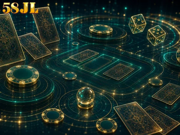 58JL slot games collection featured on the homepage